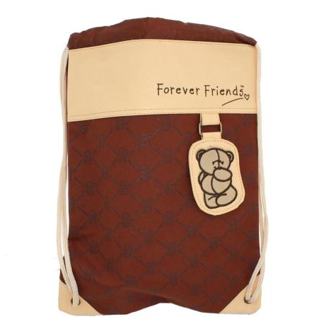 Forever Friends Drawstring Bag with Tag